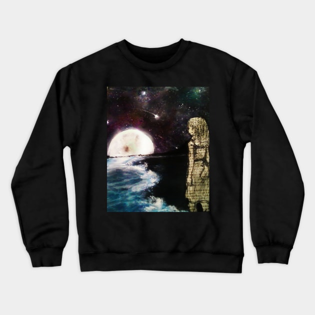 Sea of Stars Crewneck Sweatshirt by YaebaArts